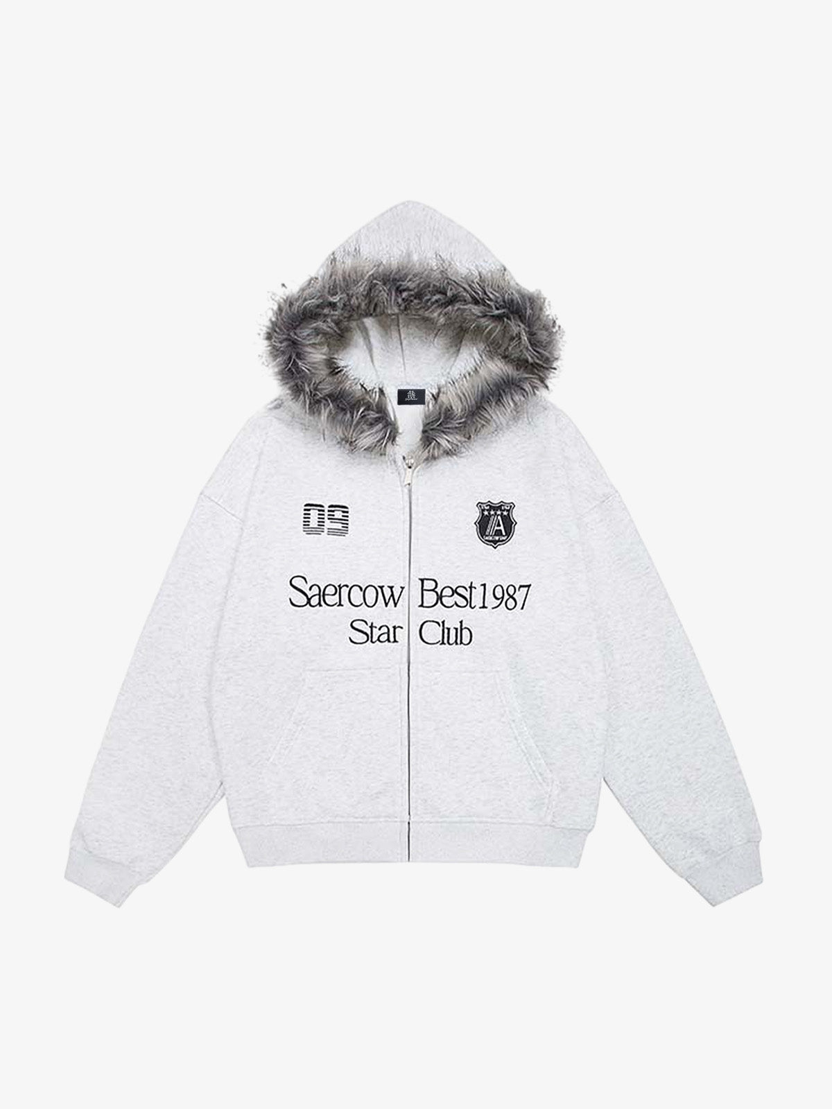 Winter Warmth Hooded Jacket with Faux Fur Trim - Perfect for Casual and Outdoor Wear