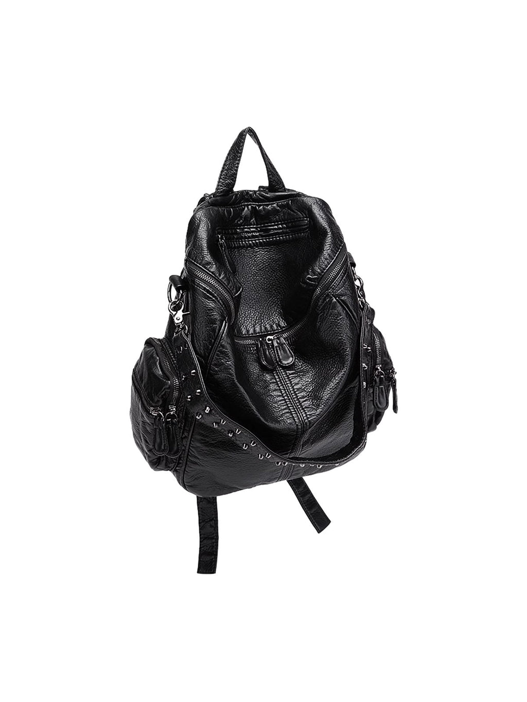 Studded Metallic Backpack 