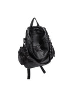 Studded Metallic Backpack 