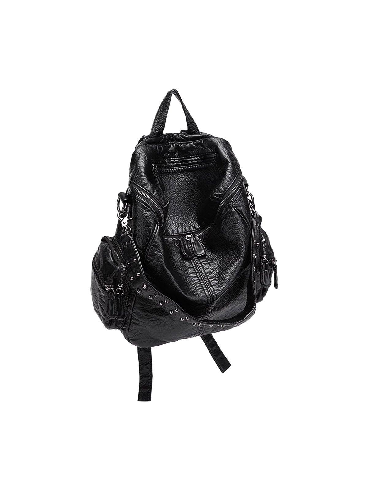 Studded Metallic Backpack 