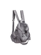 Studded Metallic Backpack 