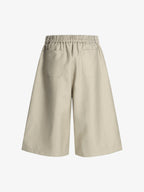 Deconstructed Drop-effect Casual Jort 