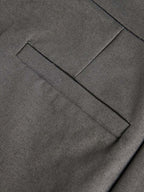 Street Deconstruction Split Casual Suit Pants 