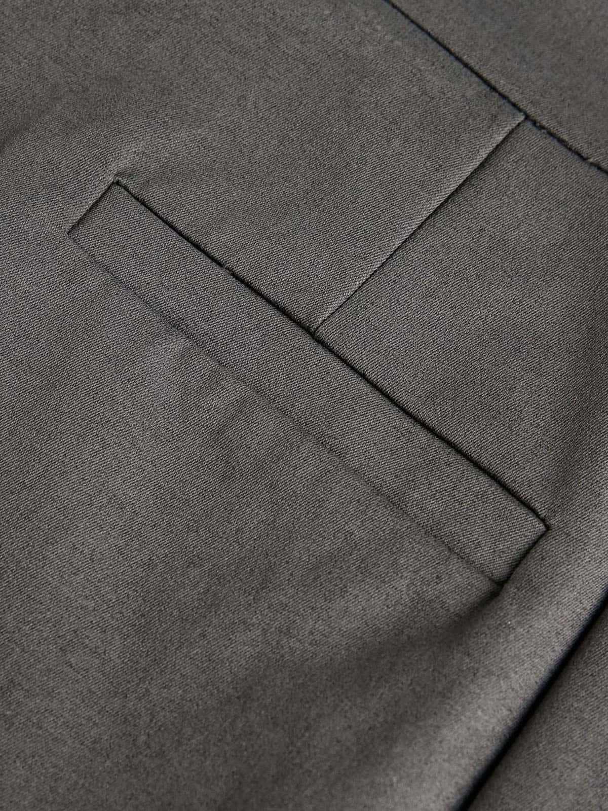 Street Deconstruction Split Casual Suit Pants 