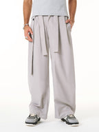 Pleated Belted Machete Track Pants 