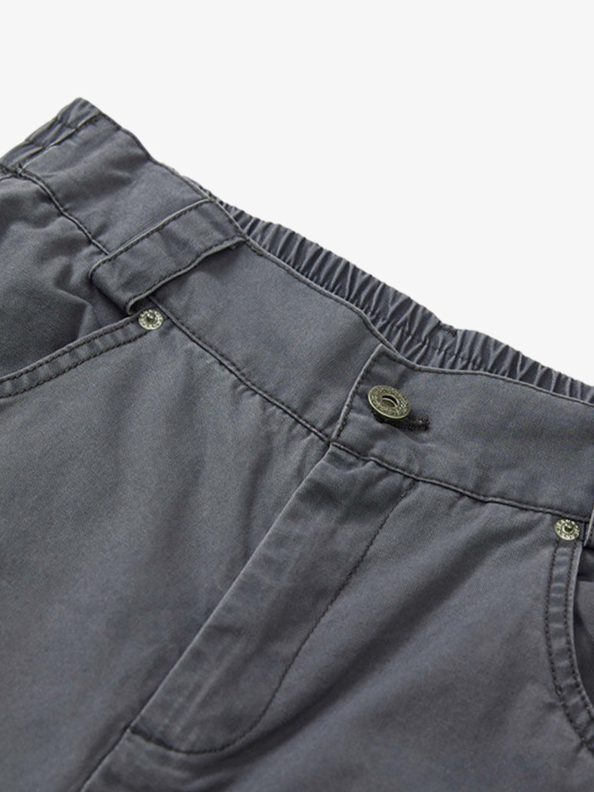 Vintage Distressed Pleated Barrel Pants 