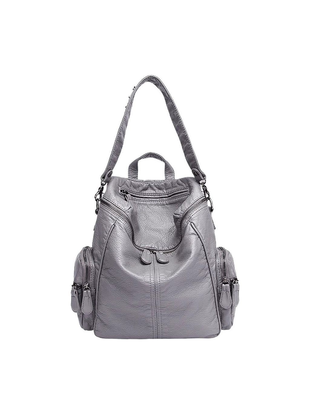 Studded Metallic Backpack 