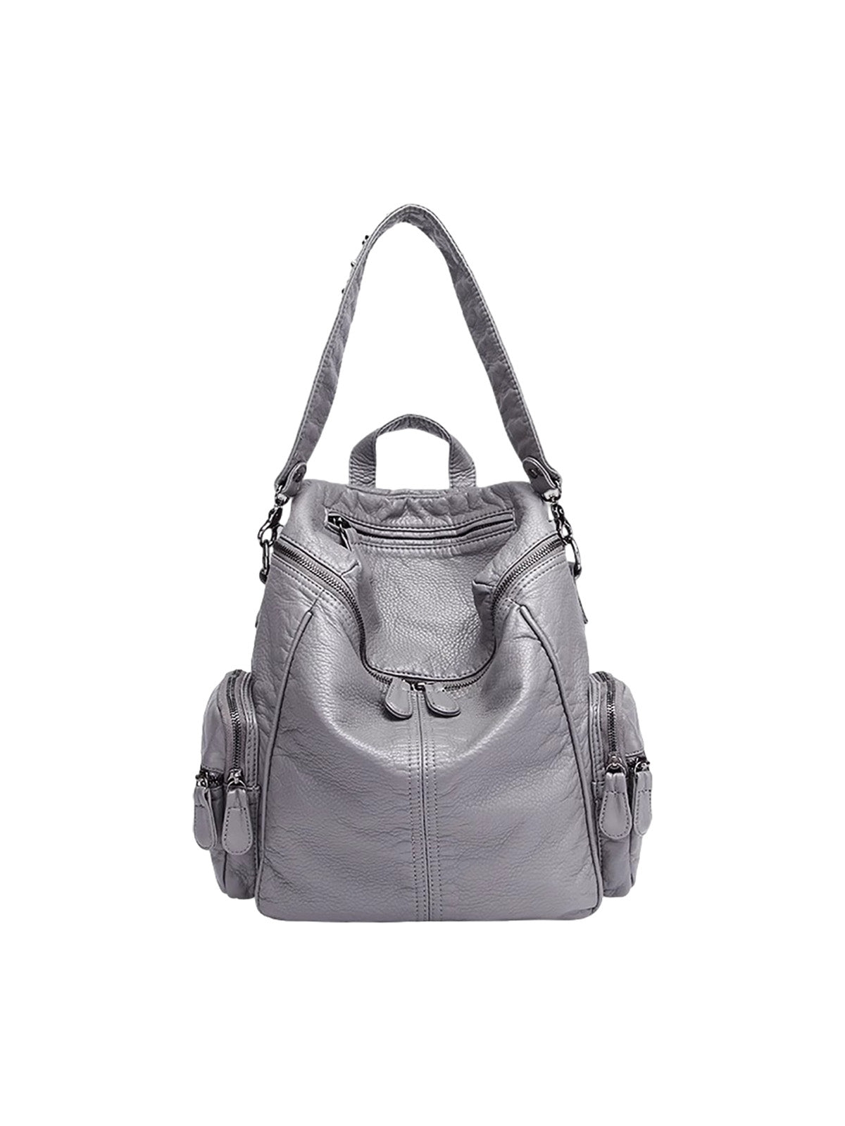Studded Metallic Backpack 