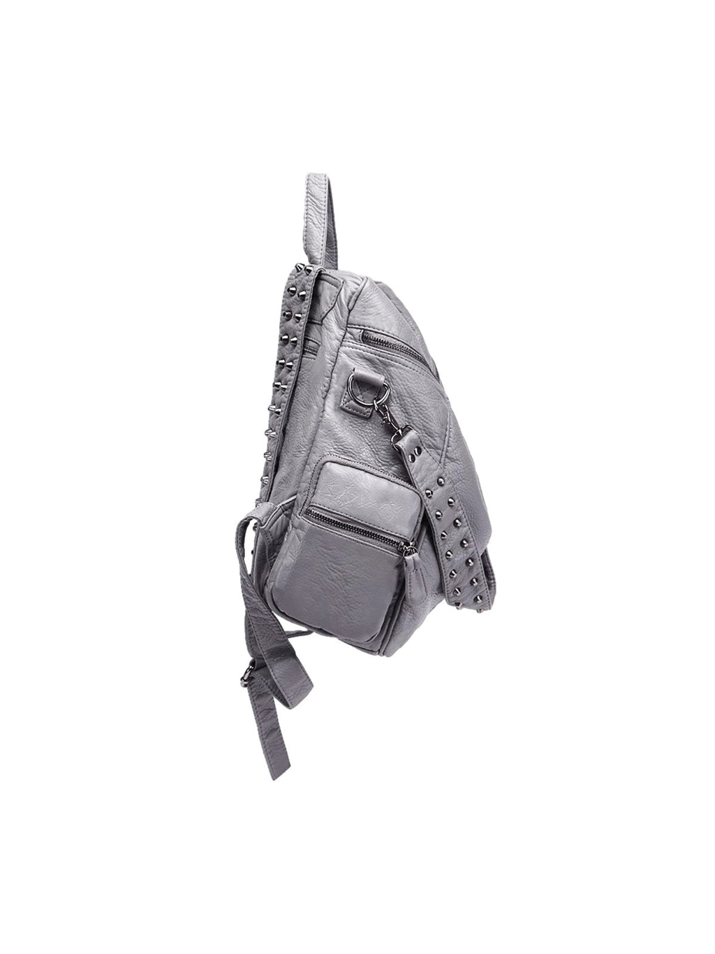 Studded Metallic Backpack 