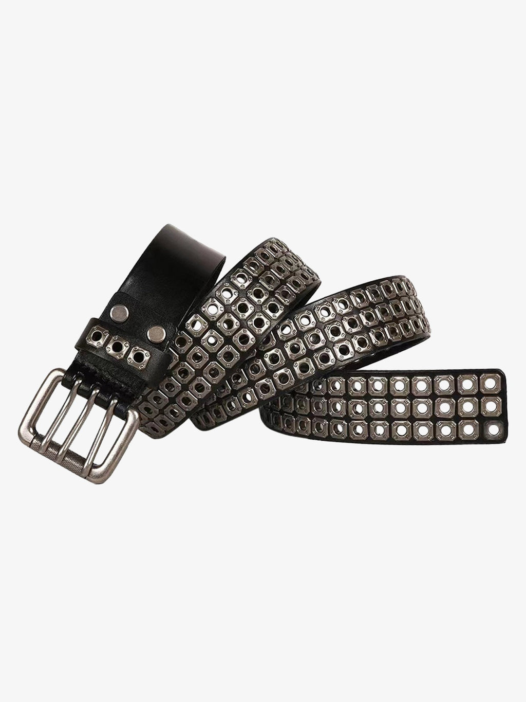 Gothic Dark Style Hollow Rivet Punk Belt - 1993 