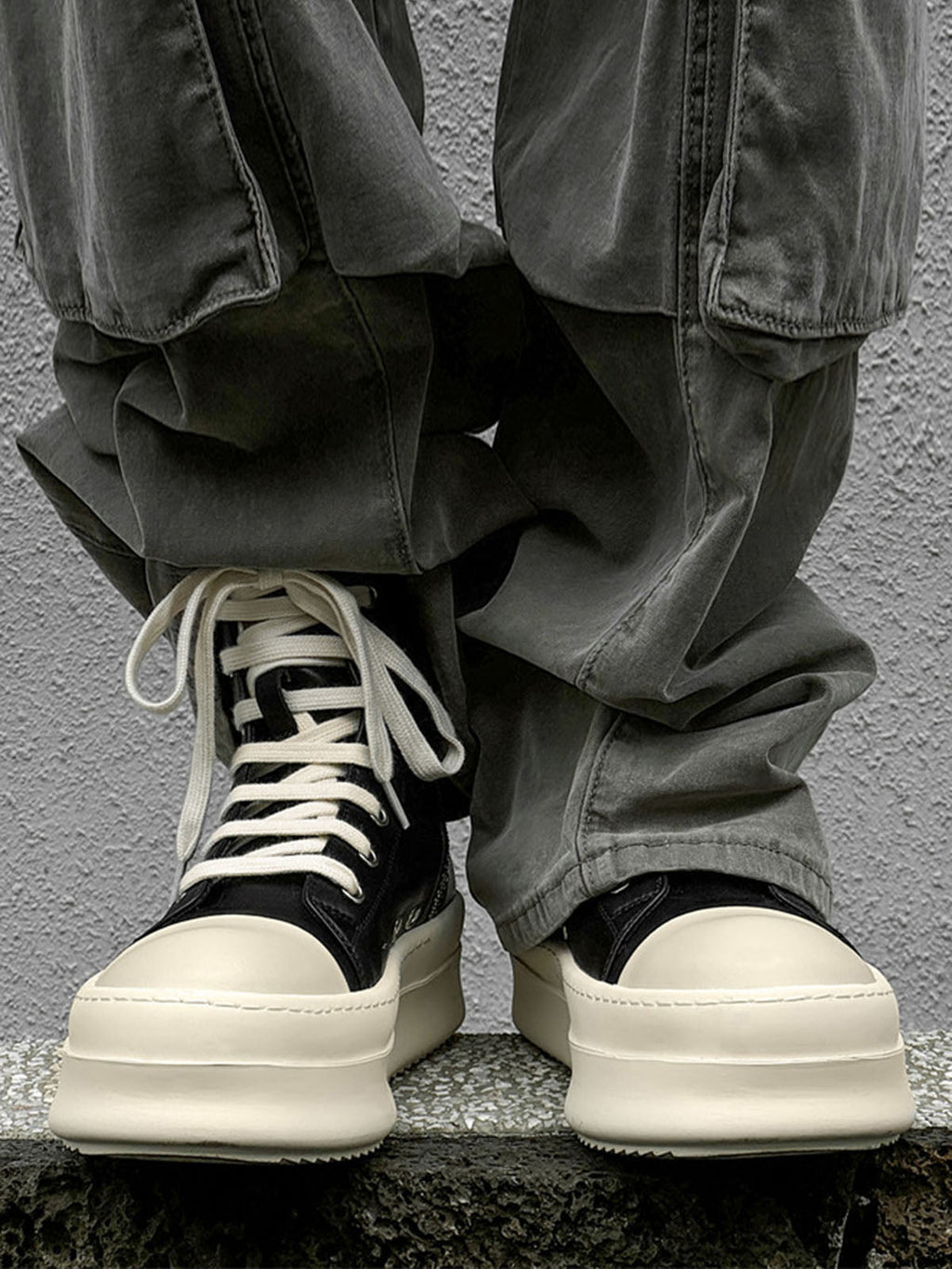 Thesupermade High-top Side Zipper Platform Sneakers - 2273 