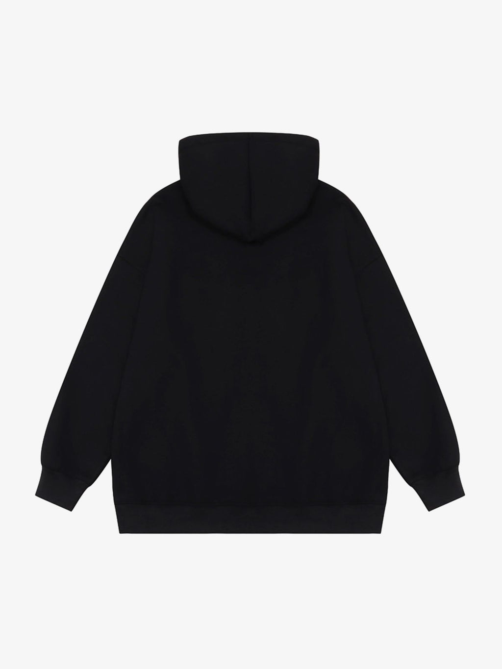 Thesupermade Blur Graphic Chain Hooded Sweatshirt 