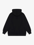 Thesupermade Blur Graphic Chain Hooded Sweatshirt 