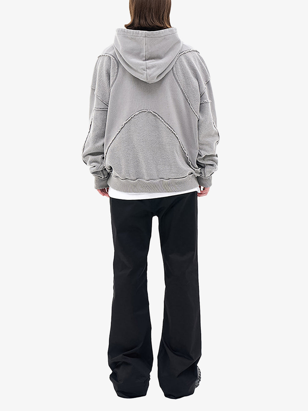 Thesupermade Washed Splicing Hoodie - 1985 