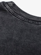 Thesupermade Split Raw Edge Short Sleeve T-shirt - 2159 