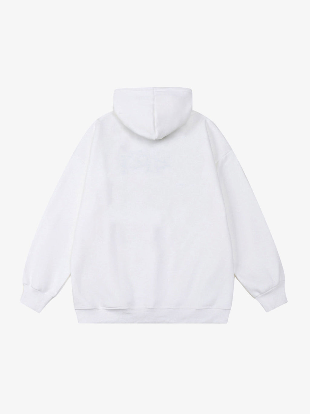 Thesupermade Blur Graphic Chain Hooded Sweatshirt 