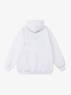 Thesupermade Blur Graphic Chain Hooded Sweatshirt 