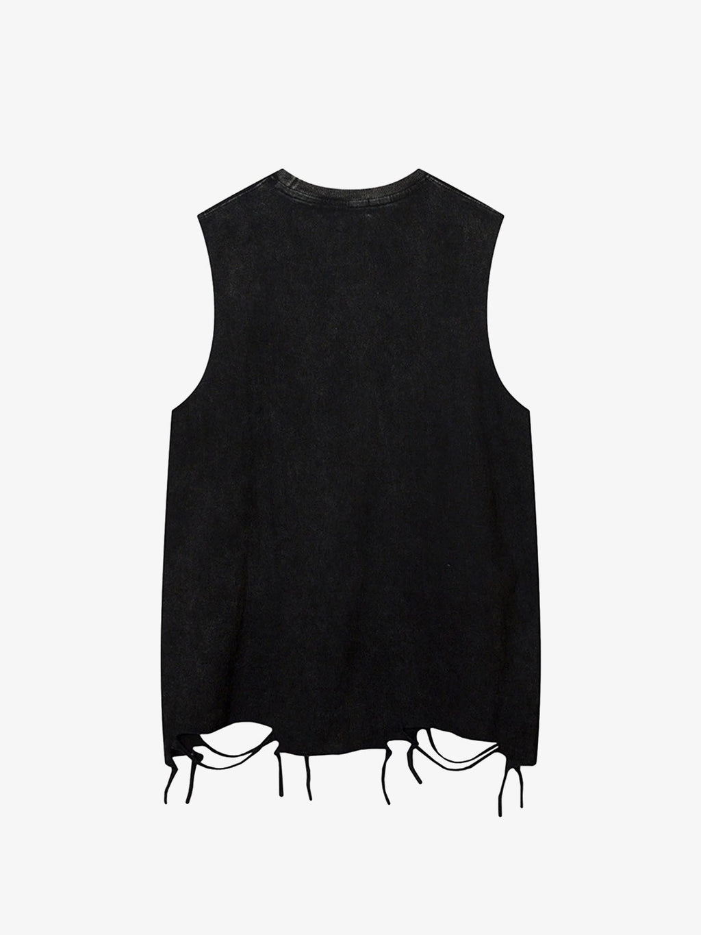 Thesupermade Vintage Necklace Star Print Hip-hop Tank Top - 2070 