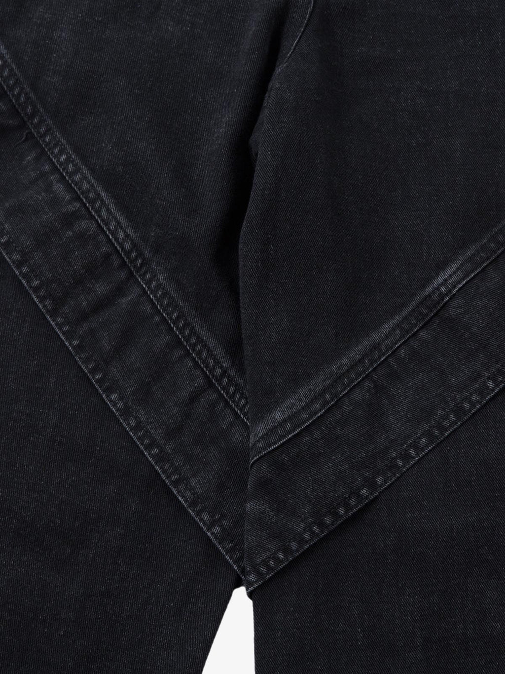 Deconstructed Split Pleated Pocket Cargo Jeans 
