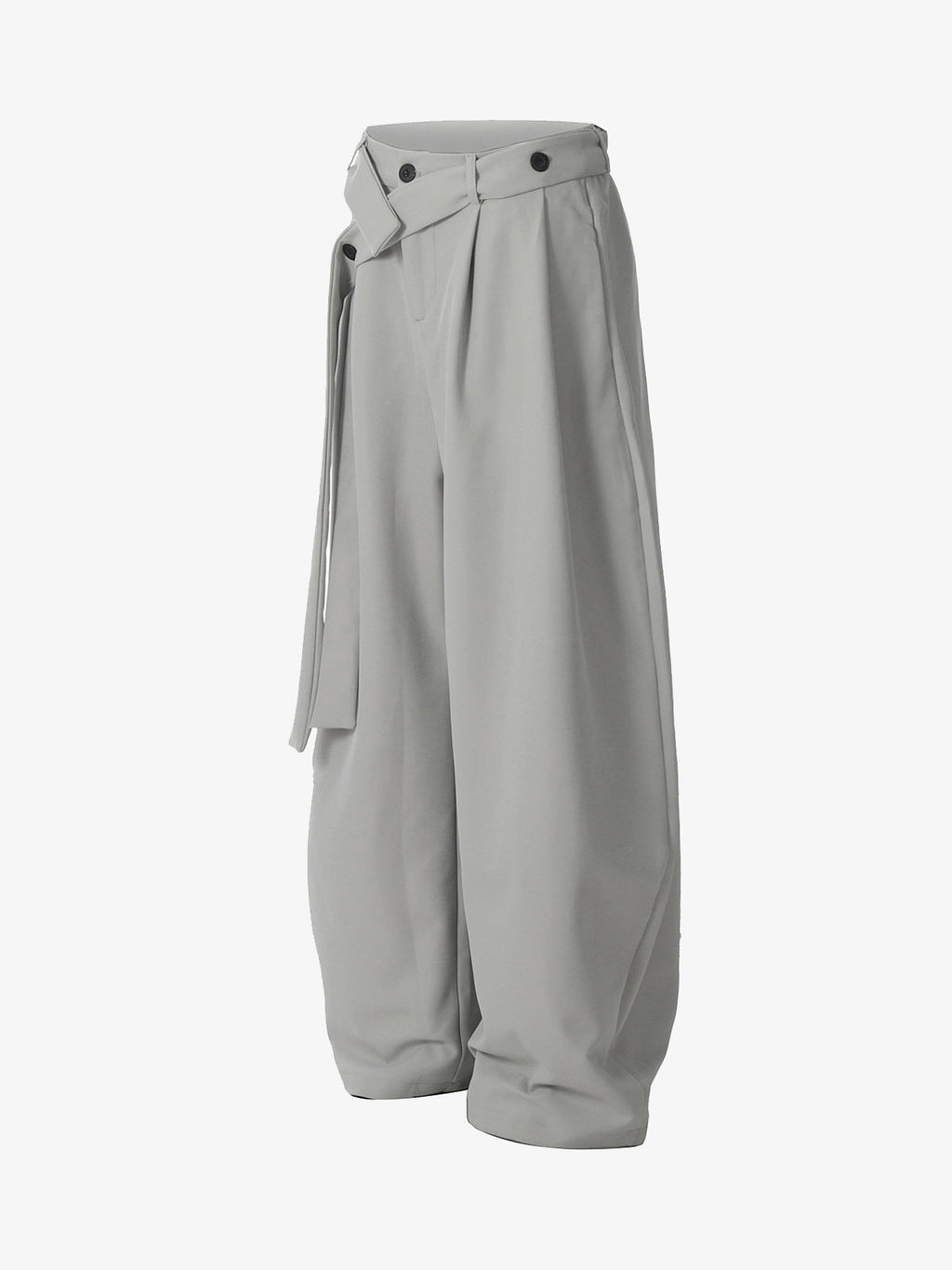 Pleated Belted Machete Track Pants 