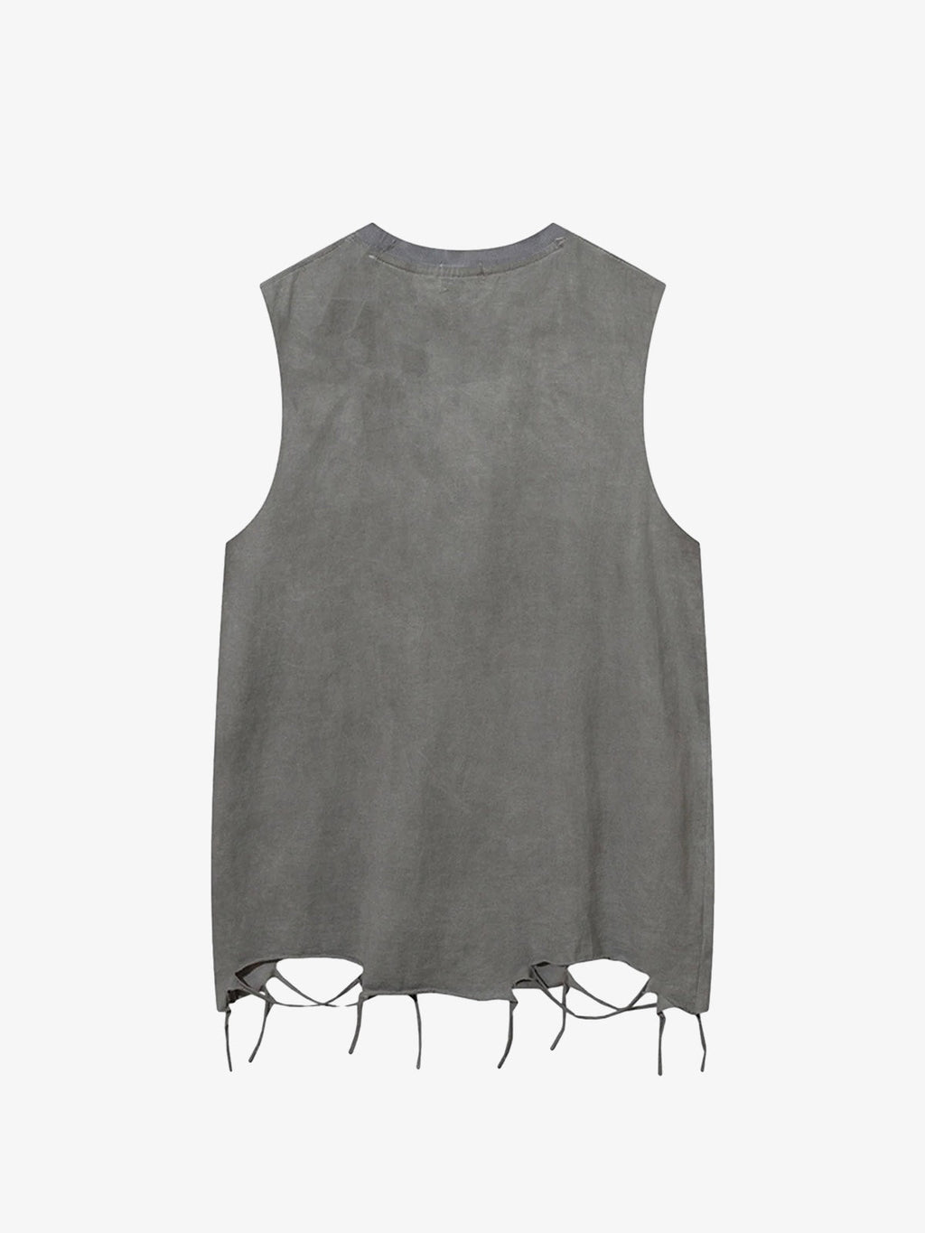 Thesupermade Vintage Necklace Star Print Hip-hop Tank Top - 2070 