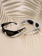 Edgy Punk Spike Sunglasses 