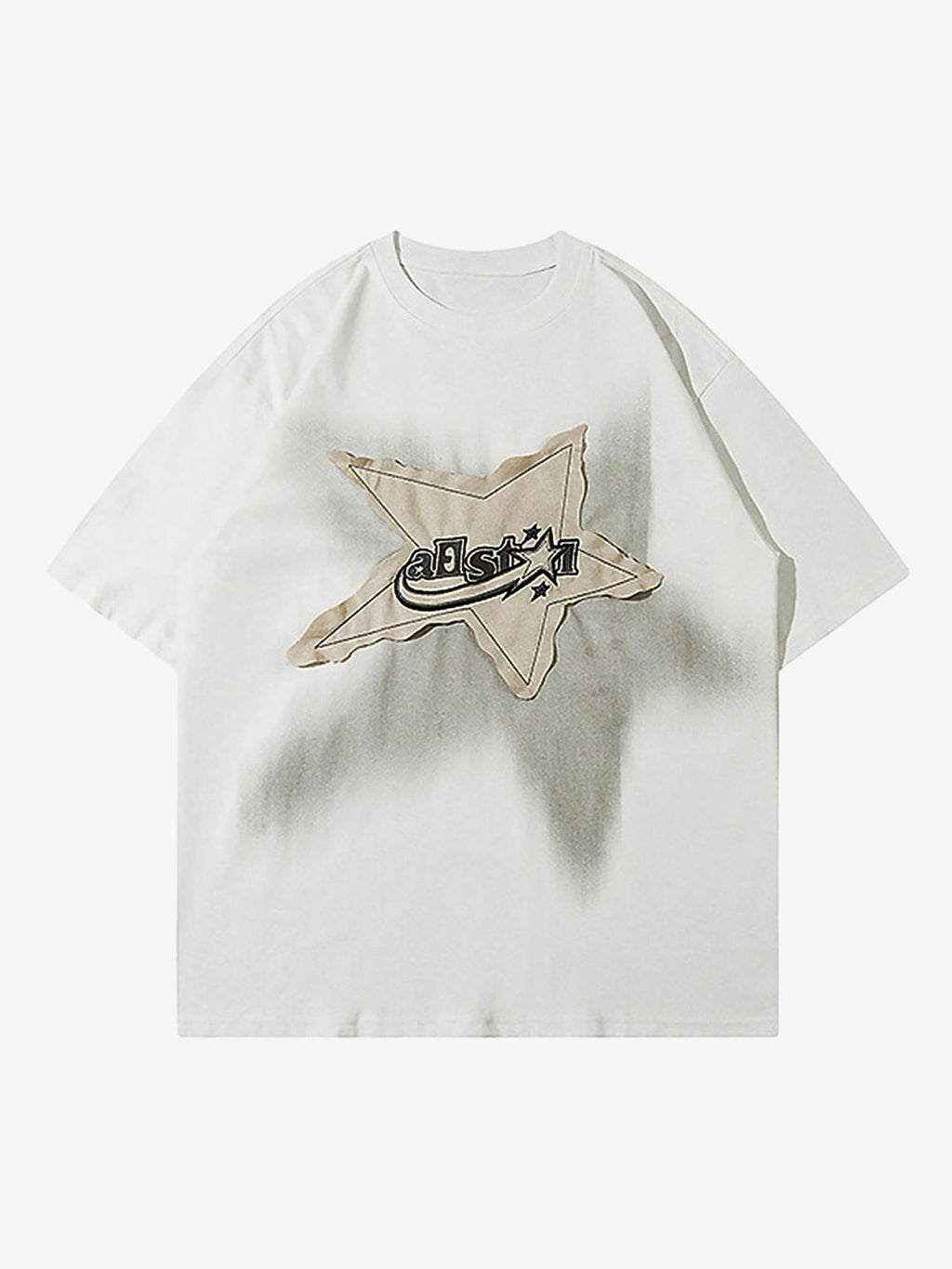 Thesupermade Vintage Star Loose T-Shirt - 2206 