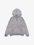 Thesupermade Washed Splicing Hoodie - 1985 