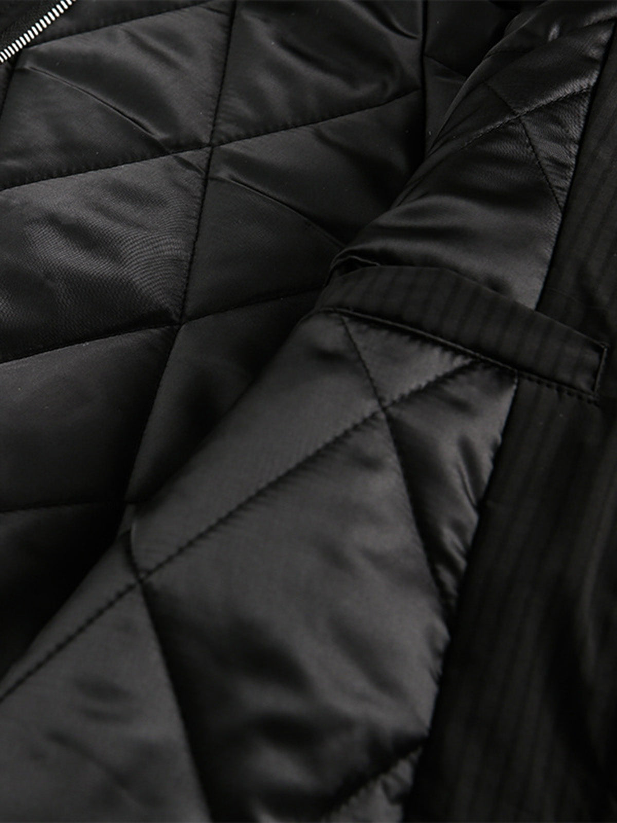 Retro Fur Hooded Fleece Bomber Jacket 