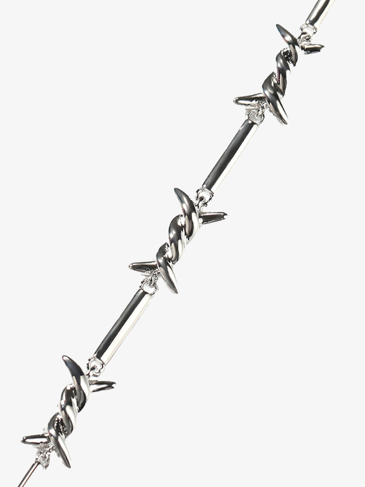 Zircon Thorn Copper Necklace 