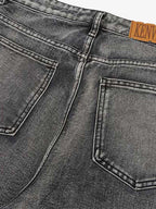 Thesupermade Graffiti Distressed Washed Baggy Jeans - 1886 