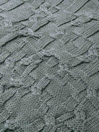 Asymmetric Irregular Knitted Sweater Hoodie 