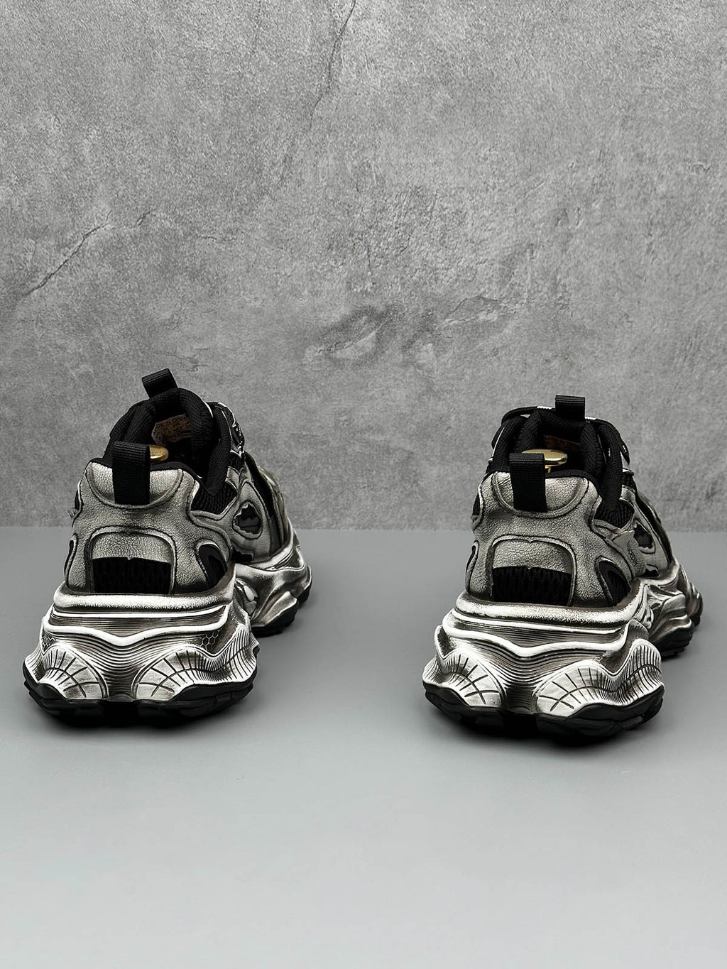 Chunky Sole Breathable Running Sneakers 