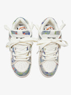 Destruction Series Tassel Contrast Color Sneakers - 2356 